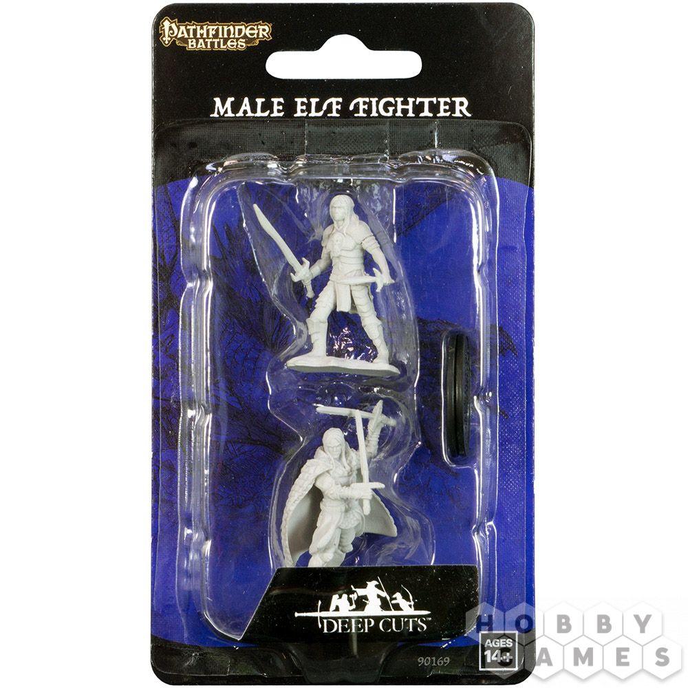 Миниатюры Pathfinder. Battles Deep Cuts: Эльф Мучина Воин, фото 1