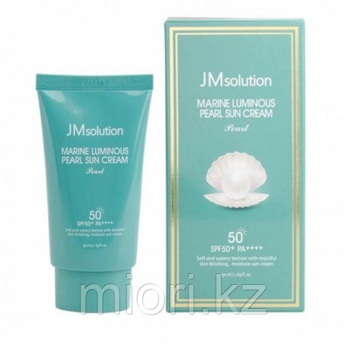 Солнцезащитный крем с экстрактом жемчуга JMsolution Marine Luminous Pearl Sun Cream SPF 50+ PA++++ - фото 4 - id-p99981789