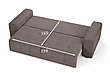 Диван-кровать Питсбург, серо-коричневый, фото 3