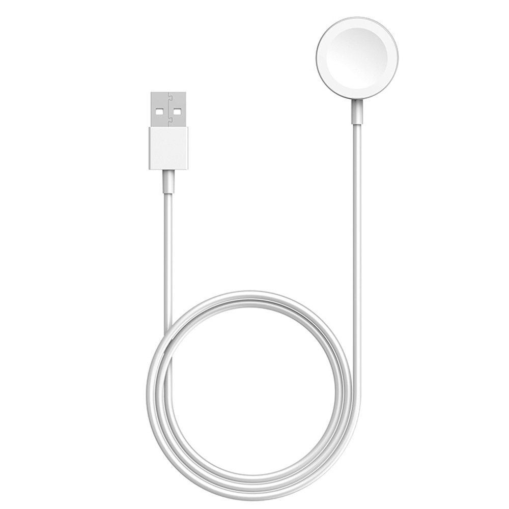 Кабель Apple Watch Magnetic charging Cable MKLG2CH/A, A1570 1m, USB-A, (China Original), White - фото 1 - id-p99950198