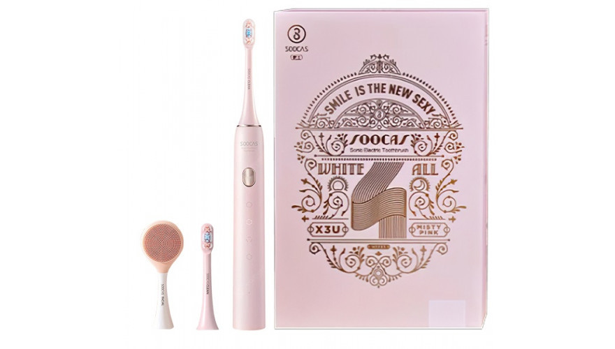 Электрическая зубная щётка Xiaomi Soocas X3U Sonic Electric Toothbrush, Pink
