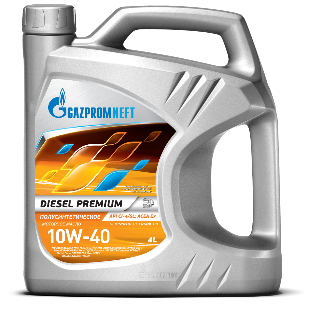 Масло моторное Gaspromneft Diesel Premium 10W-40 5л