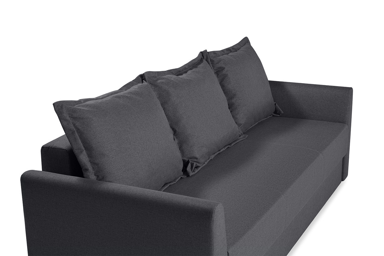 Диван-кровать Монца, темный графитовый - фото 5 - id-p99983025