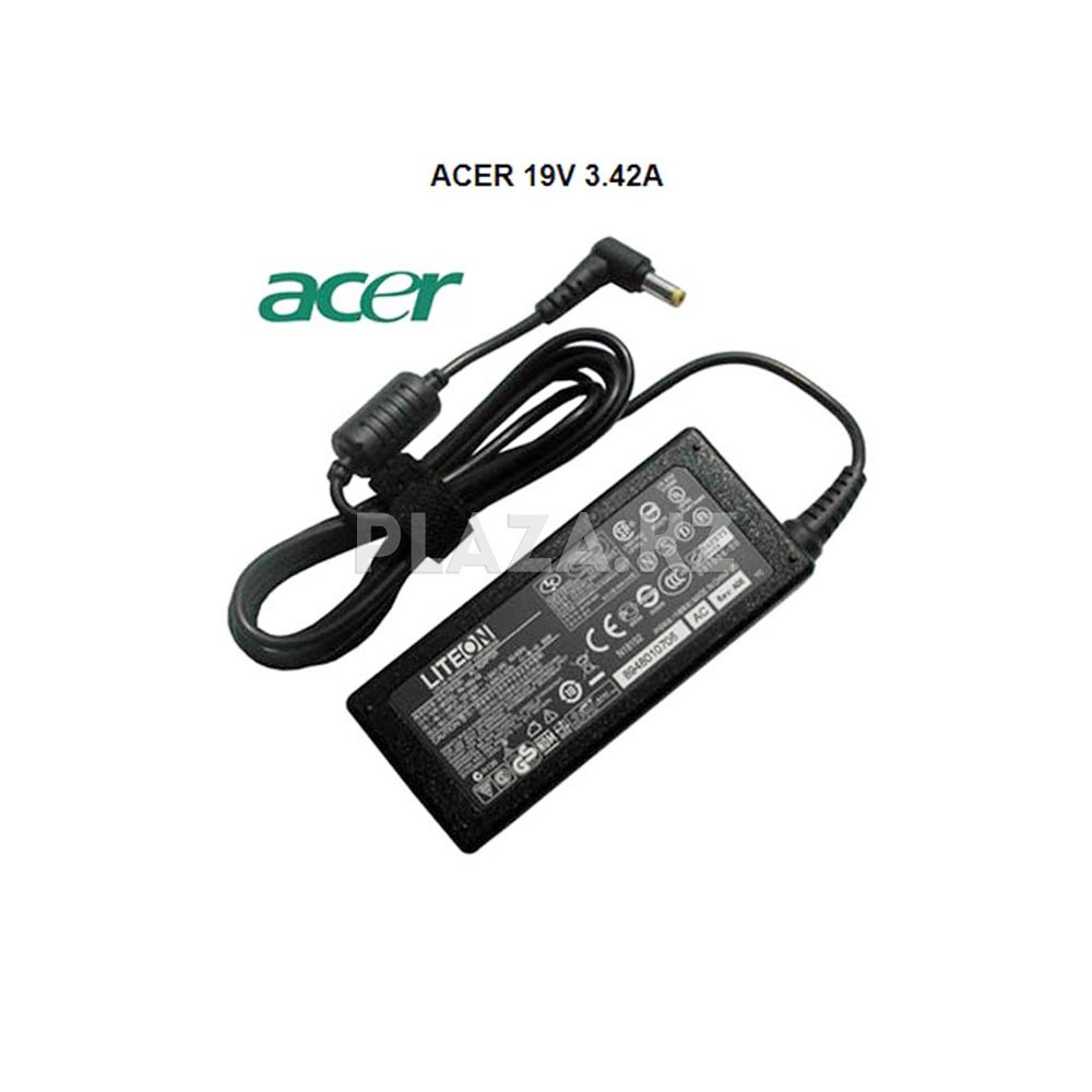 Зарядное устройство Acer 19V 3.42A 65W диаметр штекера 5.5x1.7 - фото 1 - id-p99988300