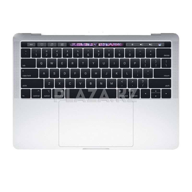 Топ корпус в сборе для Macbook Pro 13" A2159 2019 Silver (Enter - вертикальный) + Touch Bar - фото 1 - id-p99989307