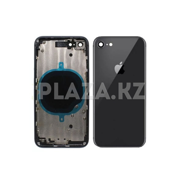 Задний корпус с аккумуляторным отсеком Apple iPhone 8 Space gray - фото 1 - id-p99989471