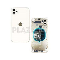Apple IPhone 11 аккумулятор б лігінің артқы корпусы ақ түсті