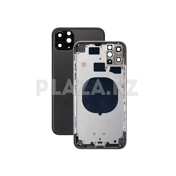 Задний корпус с аккумуляторным отсеком Apple iPhone 11 Pro Space gray - фото 1 - id-p99989483