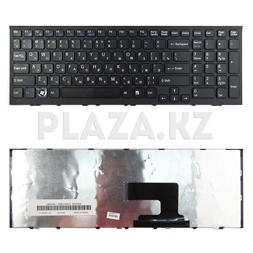 Клавиатура Sony Vaio VPC-EH черная (горизонтальный Enter) - фото 1 - id-p99988871