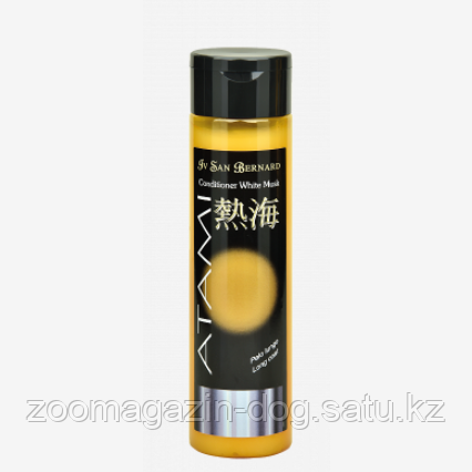 ISB ATAMI WHITE MUSK Белый мускус Кондиционер смягчающий для длинной шерсти, 300 мл