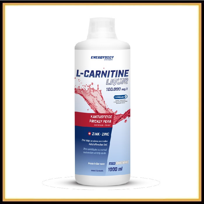 Л-карнитин - Energybody L-Carnitine Liquid 1000 мл «Кактус-Инжир» - фото 2 - id-p99991262