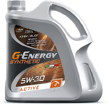 Моторное масло G-Energy sinthetic 5/30 4 л
