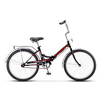 Велосипед Pioneer Oscar 24"/14" black-red-white