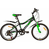 Велосипед Pioneer Ranger 20''/11'' black-green-silver