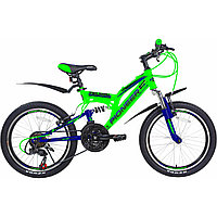 Велосипед Pioneer Triumph 20''/13''  green-blue-black