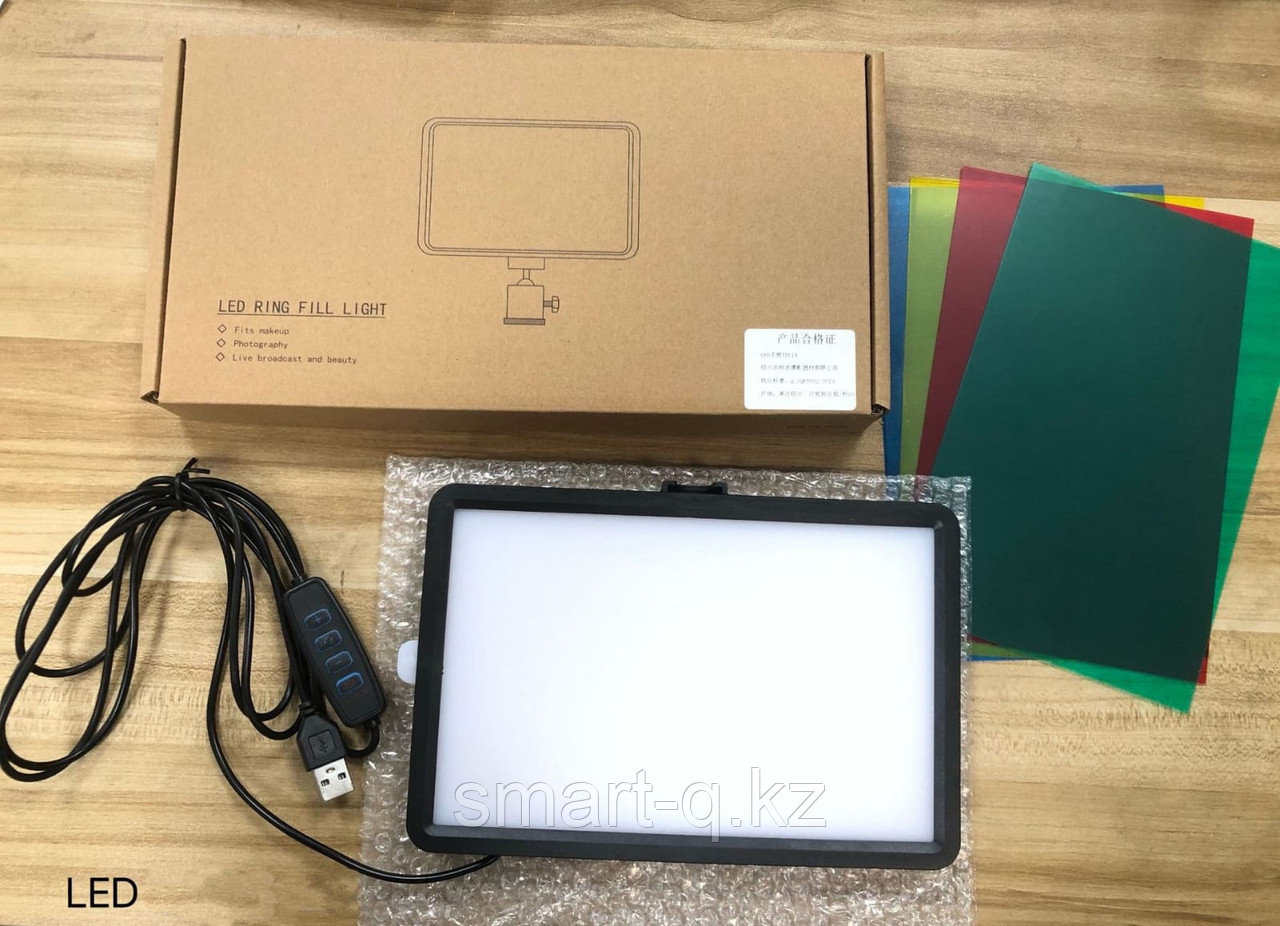 LED панель+4 фильтра RGB со стойкой. - фото 4 - id-p99993113