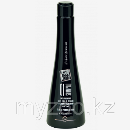 ISB BLACK SHAMPOO 01 Шампунь питательный с аргановым маслом, 250 мл