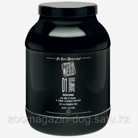 ISB BLACK SHAMPOO 01 Шампунь питательный с аргановым маслом, 3л