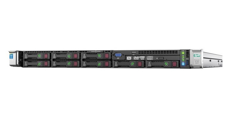 Сервер HPE ProLiant DL360 Gen9 (849455-S01) - фото 1 - id-p100023946