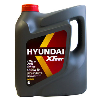 Моторное масло Hyundai XTeer gasoline ultra protection 5w/30 4L