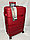 Большой пластиковый дорожный чемодан на 4-х колесах. Высота 75 см, ширина 47 см, глубина 28 см., фото 4