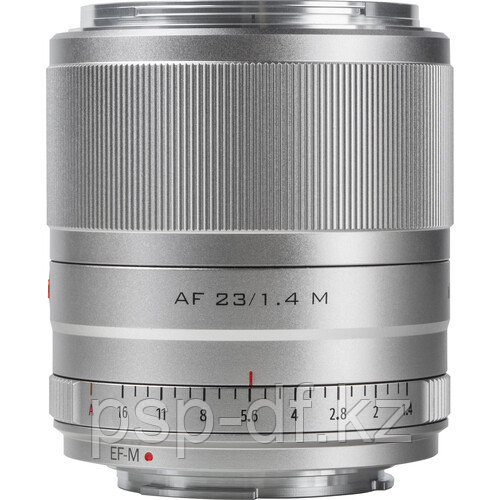Объектив Viltrox AF 23mm f/1.4 M для Canon EF-M Silver - фото 1 - id-p94840926