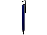 Ручка-подставка шариковая Кипер Металл, синий, фото 4
