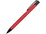 Ручка металлическая шариковая Crepa, красный/черный, фото 3