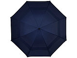 Зонт-трость Newport 30 противоштормовой, темно-синий, фото 4
