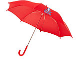 Детский 17-дюймовый ветрозащитный зонт Nina, красный, фото 7