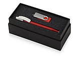 Подарочный набор Uma Memory с ручкой и флешкой, красный, фото 2