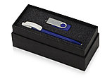 Подарочный набор Uma Memory с ручкой и флешкой, синий, фото 2