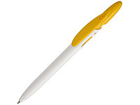 Шариковая ручка Rico White, белый/желтый