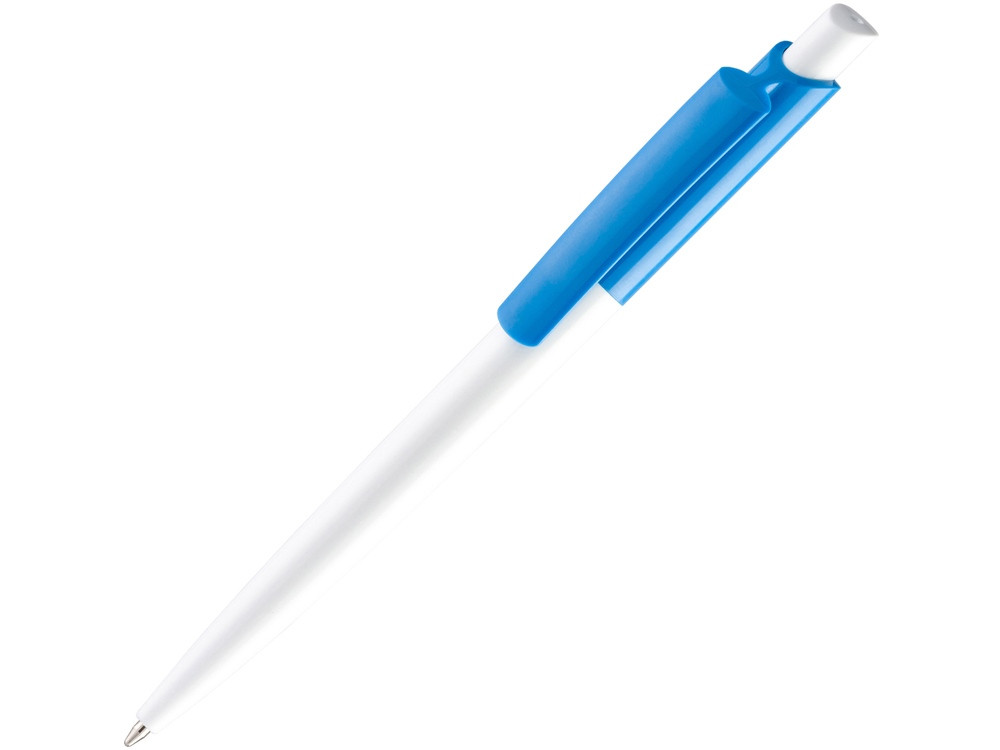 Шариковая ручка Vini White,  белый/голубой