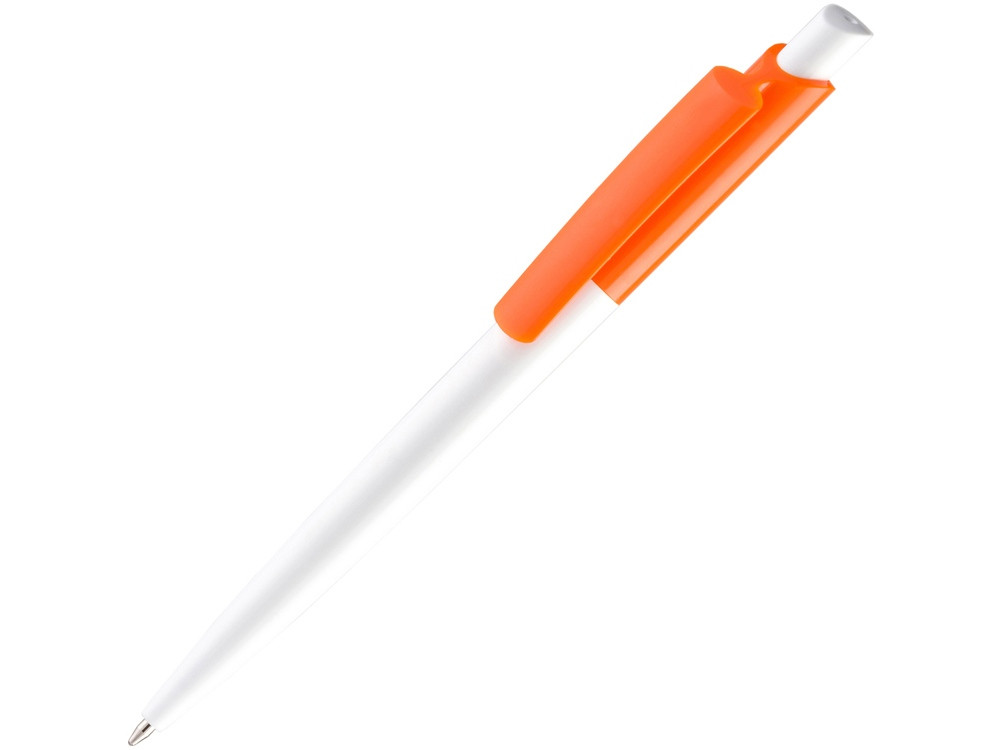 Шариковая ручка Vini White,  белый/оранжевый