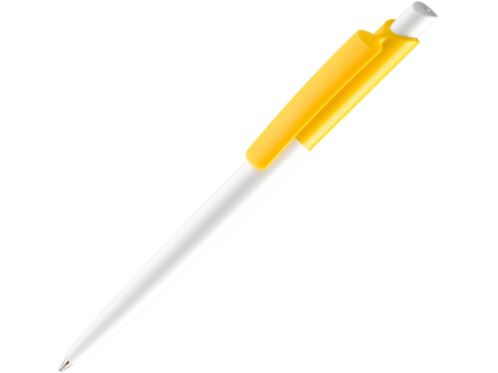 Шариковая ручка Vini White,  белый/желтый