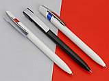 Ручка шариковая UMA SKY M, белый/красный, фото 2