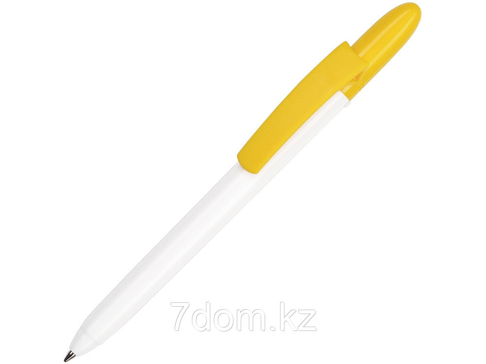 Шариковая ручка Fill White, белый/желтый