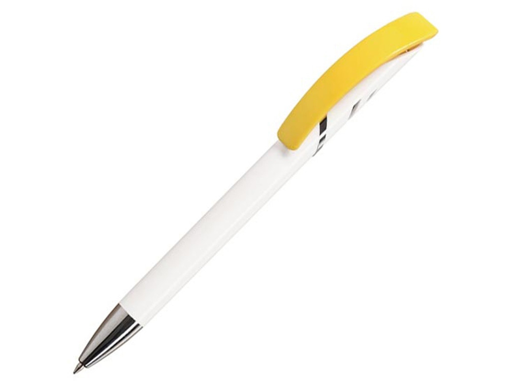 Шариковая ручка Starco White,  белый/желтый