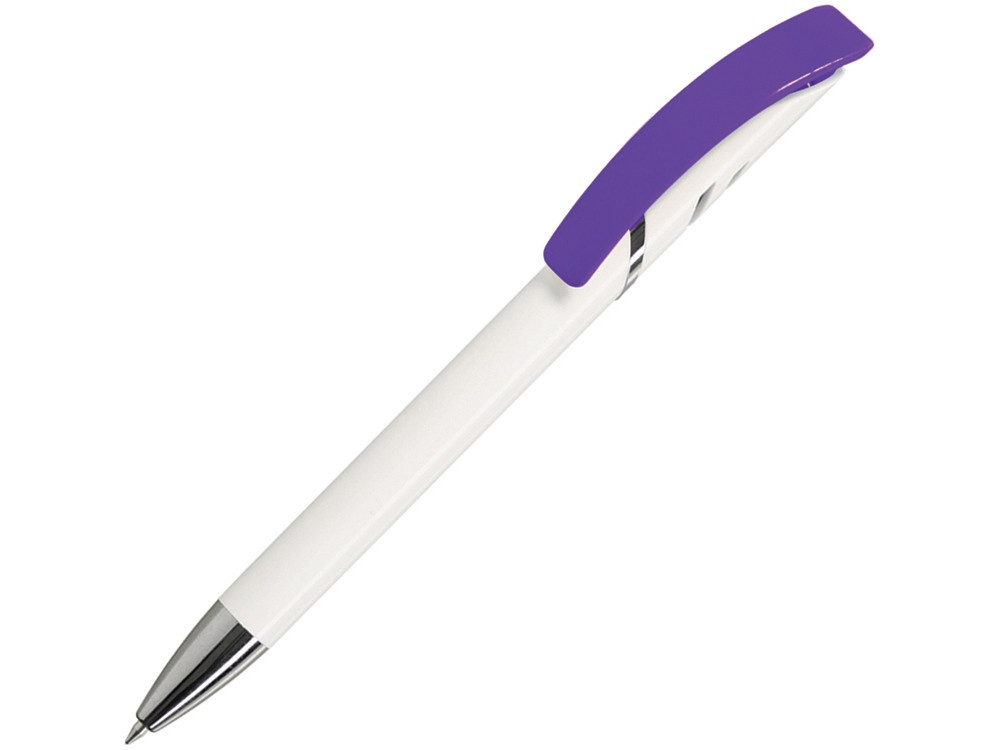 Шариковая ручка Starco White,  белый/фиолетовый