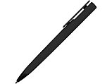 Ручка пластиковая soft-touch шариковая Taper, черный, фото 3