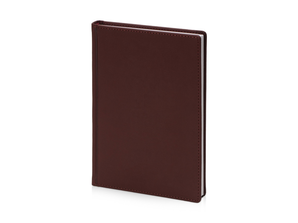 Ежедневник недатированный А5 Velvet, бордовый, фото 1