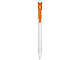 Ручка шариковая Какаду, белый/оранжевый, фото 2