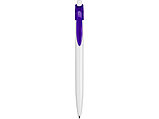 Ручка шариковая Какаду, белый/фиолетовый, фото 2