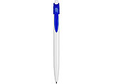 Ручка шариковая Какаду, белый/ярко-синий, фото 2