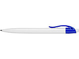 Ручка шариковая Какаду, белый/ярко-синий, фото 4