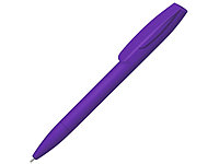 Шариковая ручка Coral Gum с прорезиненным soft-touch корпусом и клипом., фиолетовый