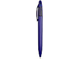 Ручка пластиковая шариковая Mark с хайлайтером, синий, фото 3