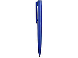Ручка пластиковая шариковая Umbo, синий/белый, фото 3