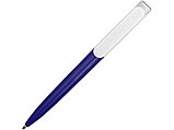 Ручка пластиковая шариковая Umbo BiColor, синий/белый, фото 2